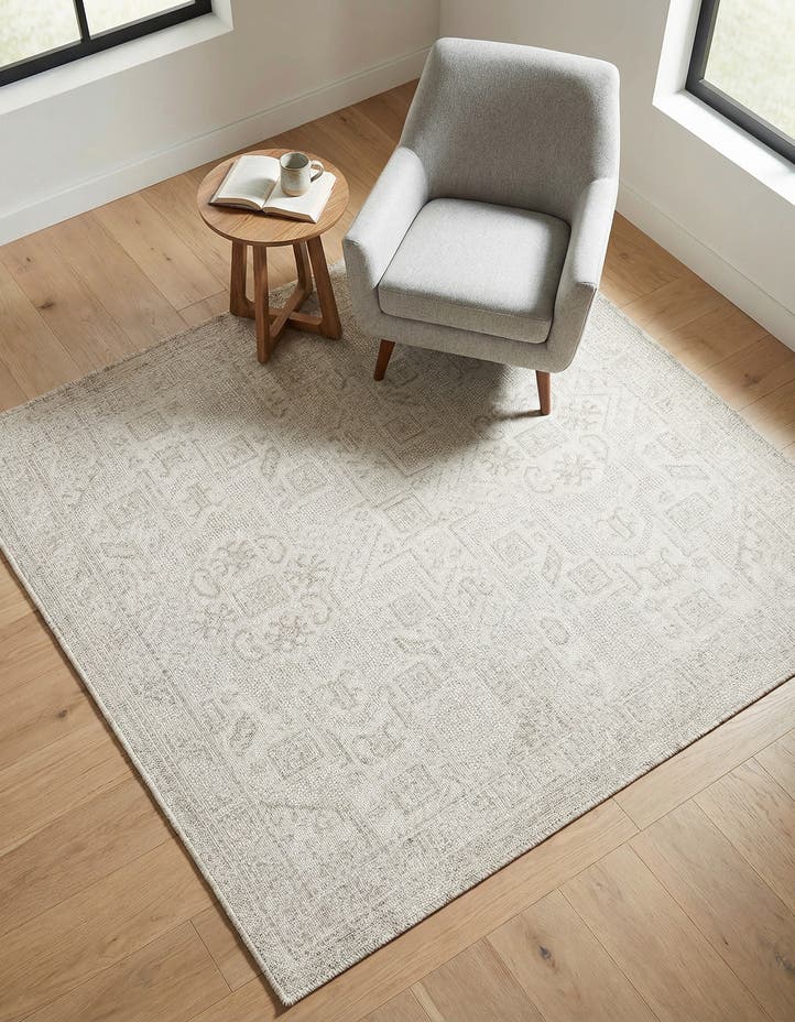 5' 3 x 5' 3 Easy-Clean Aztec Indoor / Outdoor ...
