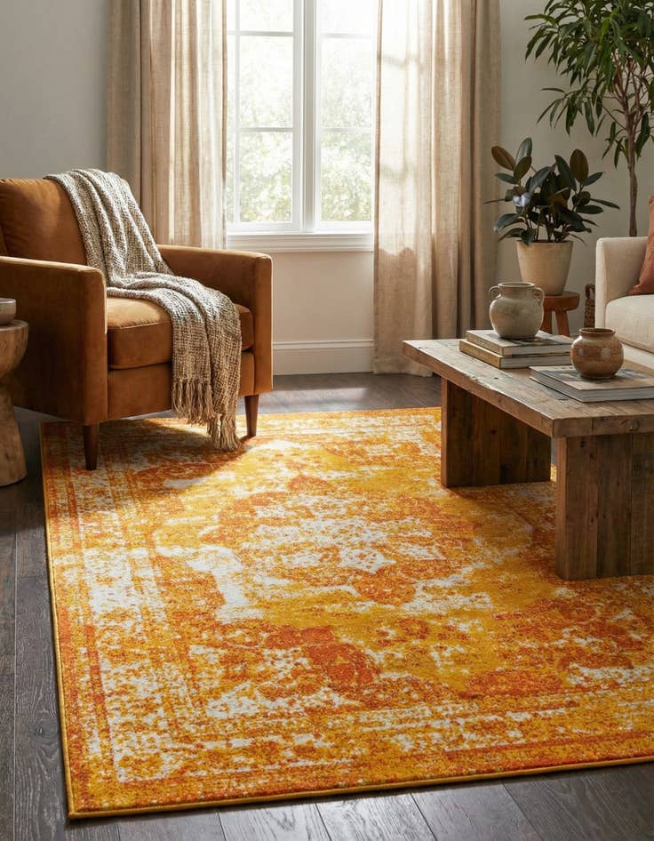Detail image of 6' x 9' Monte Carlo Rug With Pad Bundle