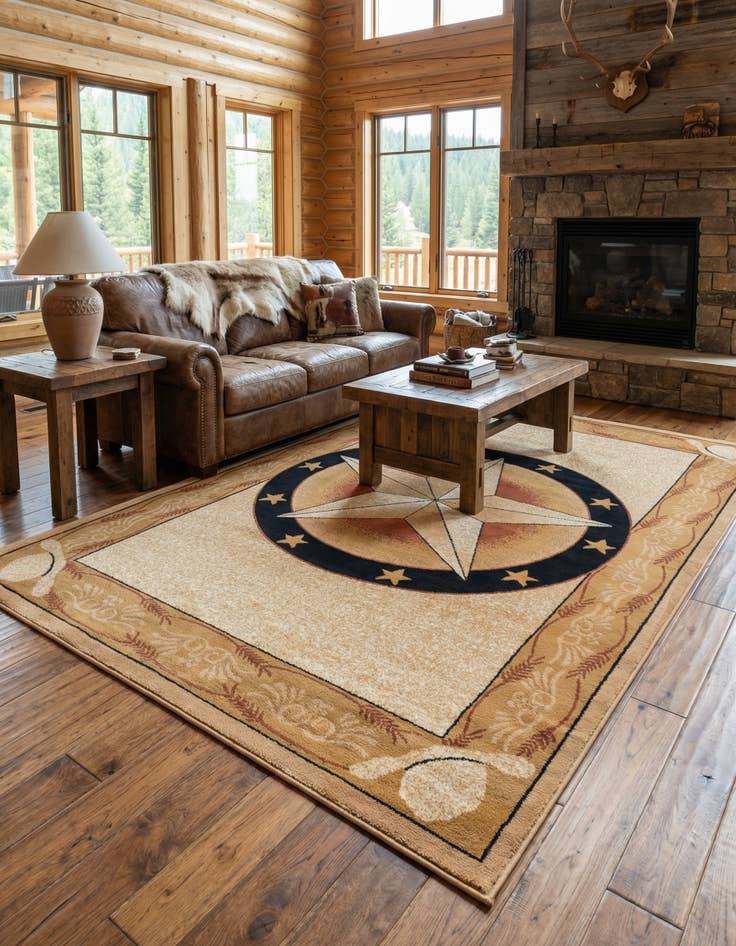 Detail image of 6' x 9' Pioneer Rug