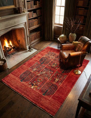 4' 8 x 6' 7 Kashkuli Rug