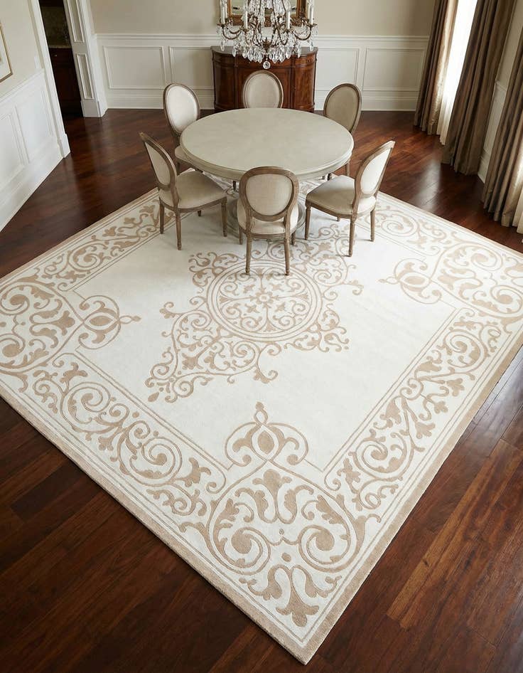 Detail image of 10' 8 x 10' 8 Hermitage Square Rug