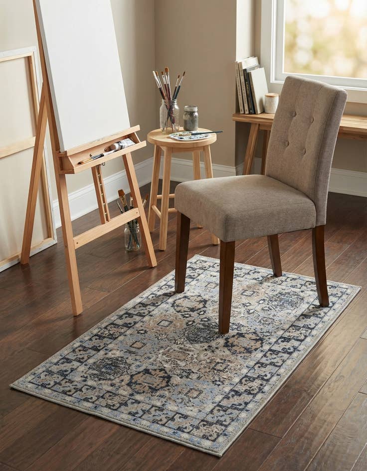 Detail image of 3' 3 x 5' 3 Kamala Washable Rug