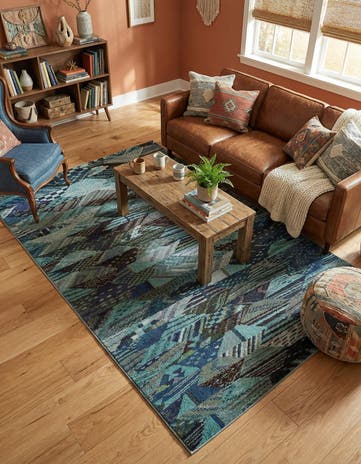 5' x 8' Washable Mesa Rug