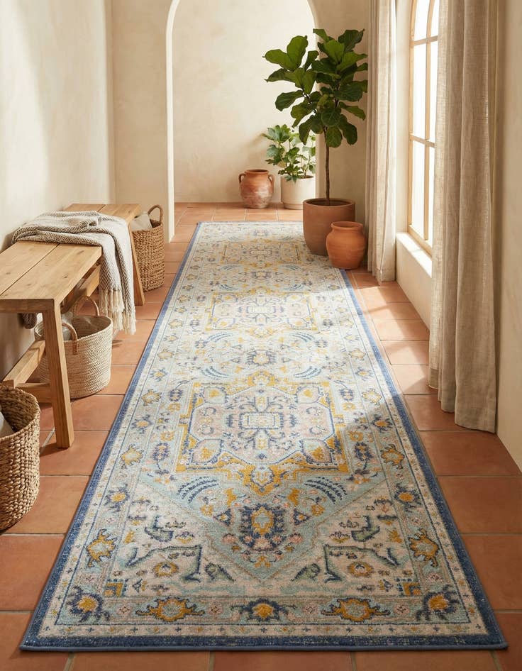 Detail image of 2' 7 x 12' Whitney Runner Rug