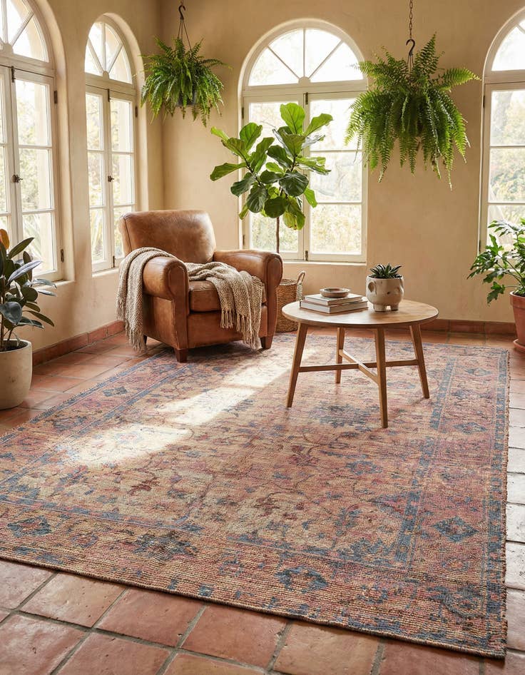 Detail image of 9' x 12'  Hand Woven Chenille Jute Rug