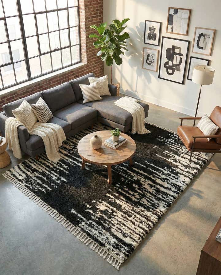 10' x 10' Serenity Shag Square Rug