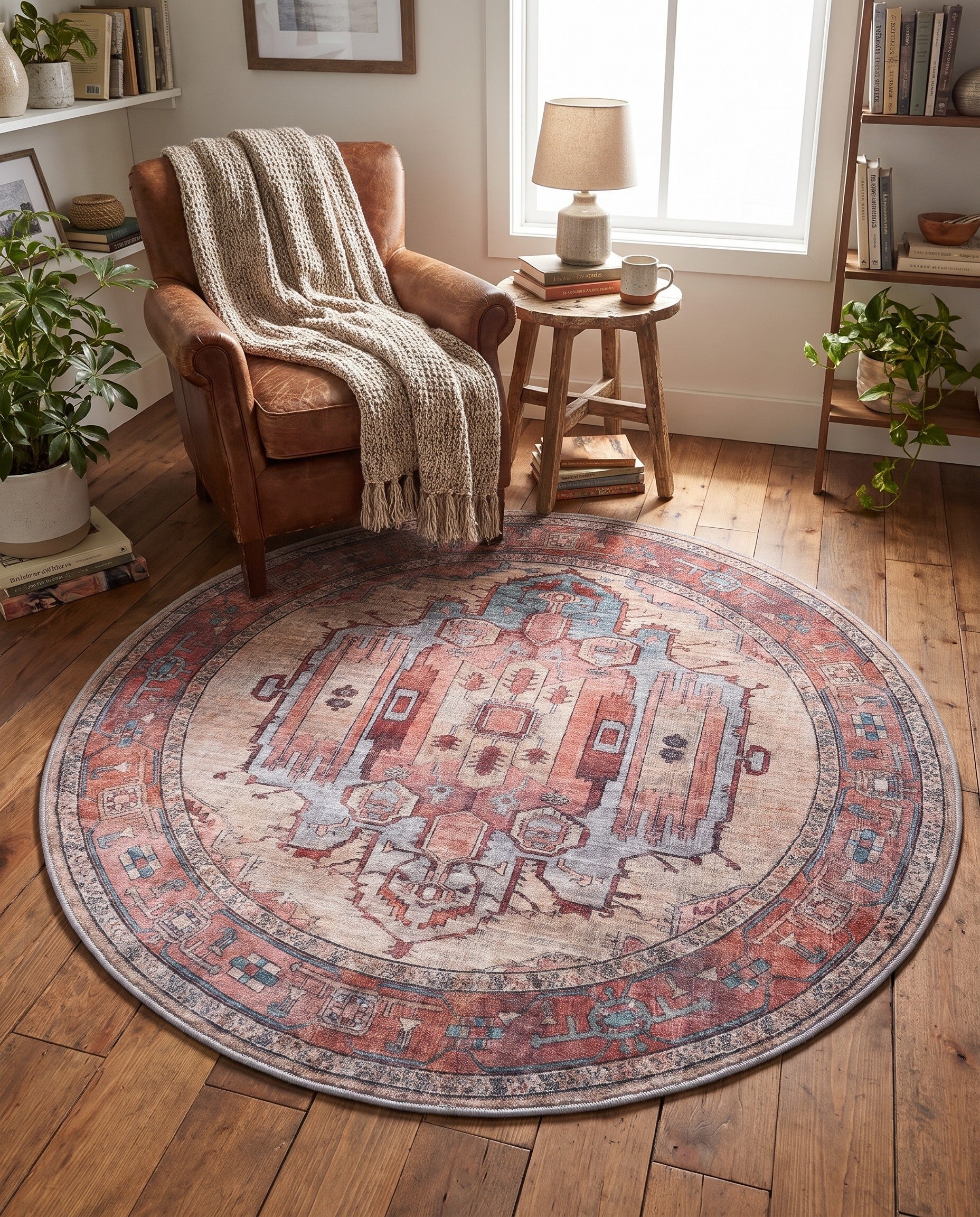 160cm x 160cm Maahru Round Rug