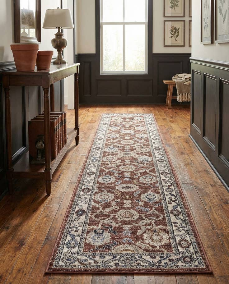 Detail image of 2' 7 x 12' Eco Traditional Runner Rug