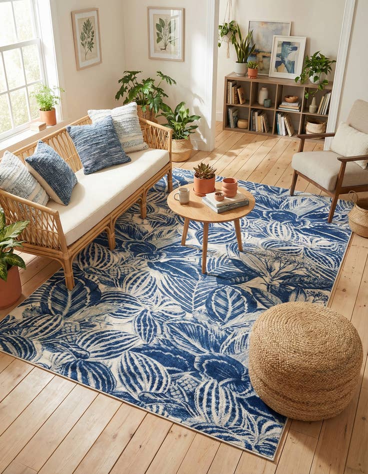 Detail image of 5' 3 x 7' 10 Blossom Rug