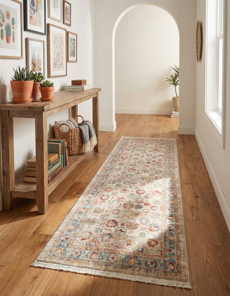 Detail image of 2' 2 x 6' Noble Runner Rug