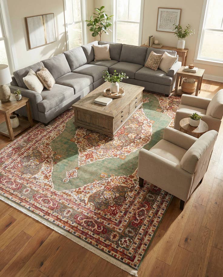 Detail image of 9' x 12' Santiago Rug