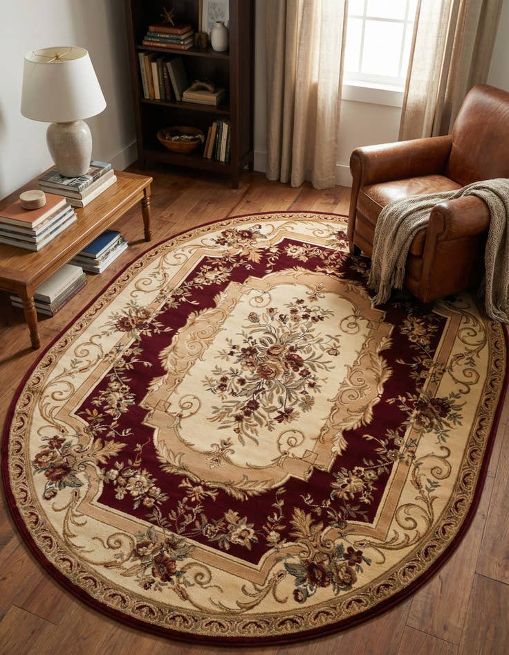 Detail image of 7' 10 x 10' Chateau Oval Rug