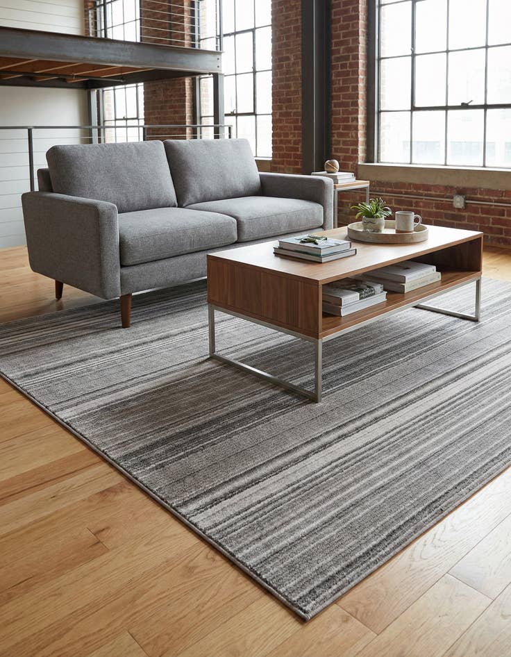 Detail image of 5' 3 x 8' Gemstone Rug