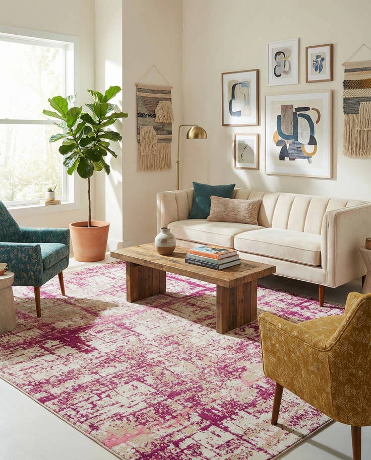 Detail image of Jill Zarin 7' 10 x 10' Uptown Lexington Avenue Rug
