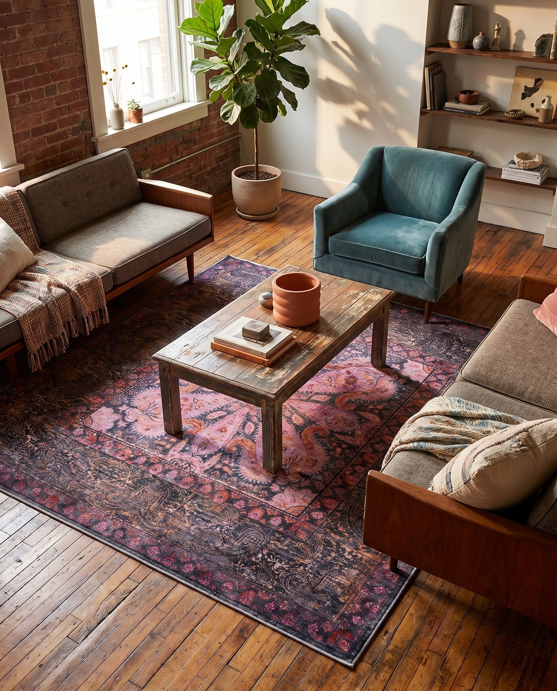 185cm x 185cm Mangata Square Rug