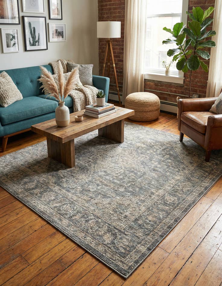 Detail image of 8' x 8' Havana Square Rug