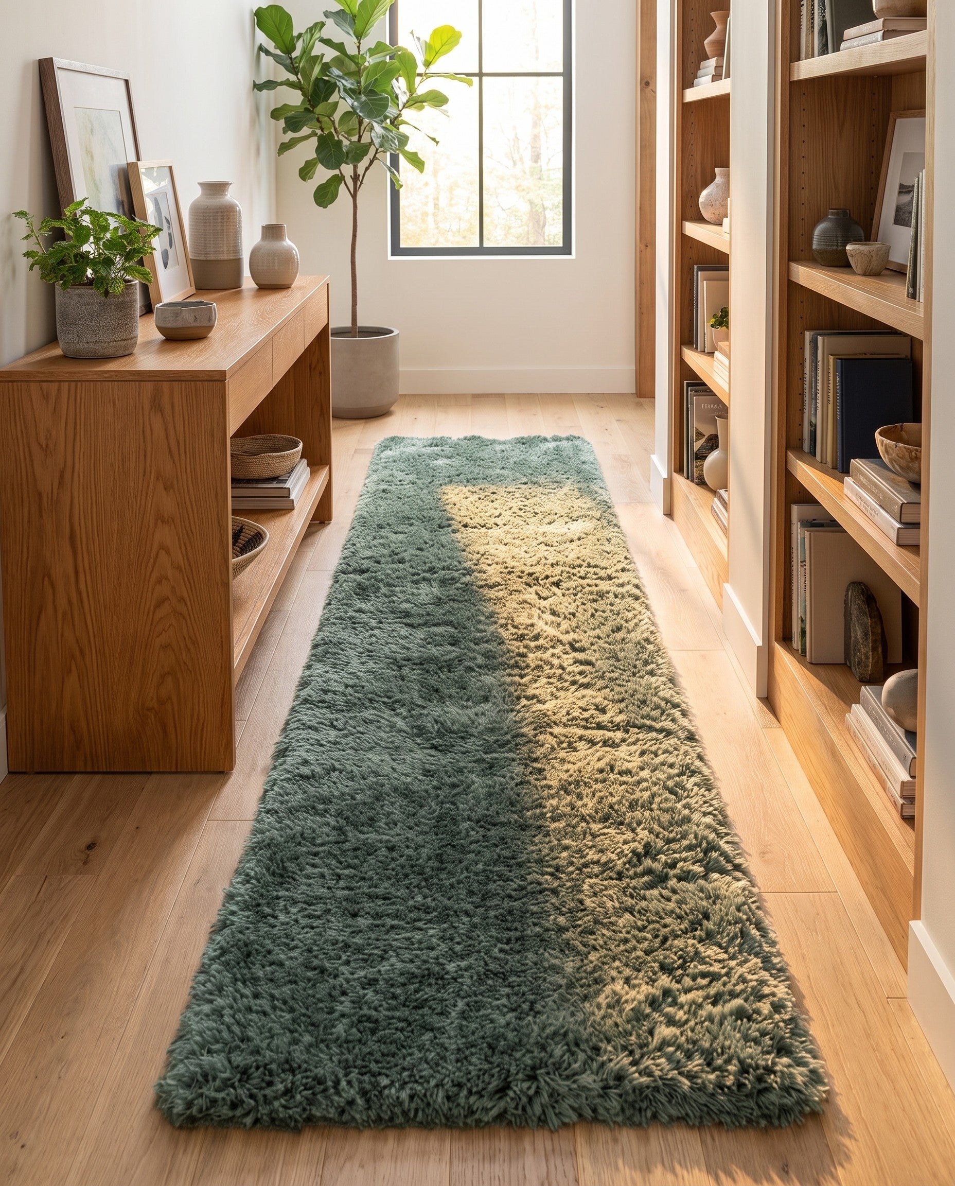 2' x 8' Infinity Shag Runner Rug