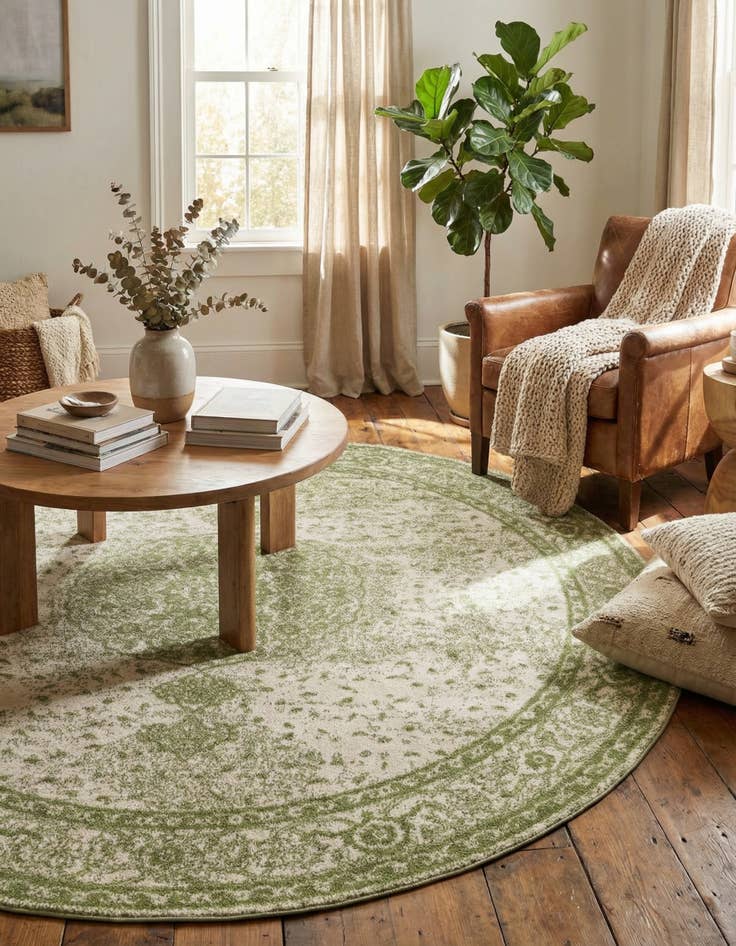 Detail image of 7' 10 x 7' 10 Dover Round Rug