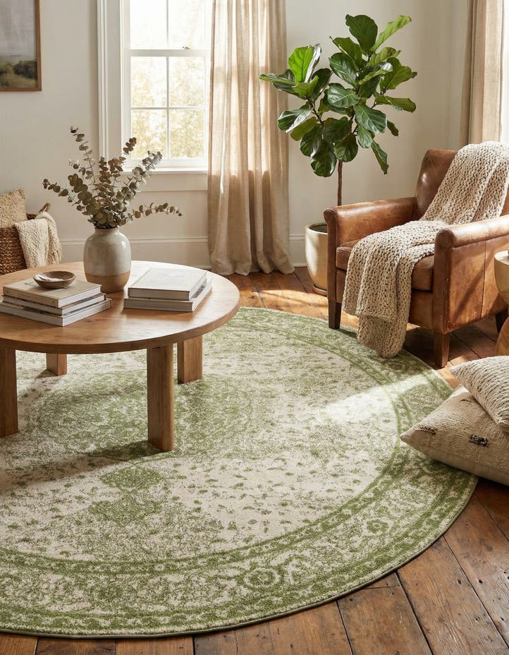 7' 10 x 7' 10 Dover Round Rug