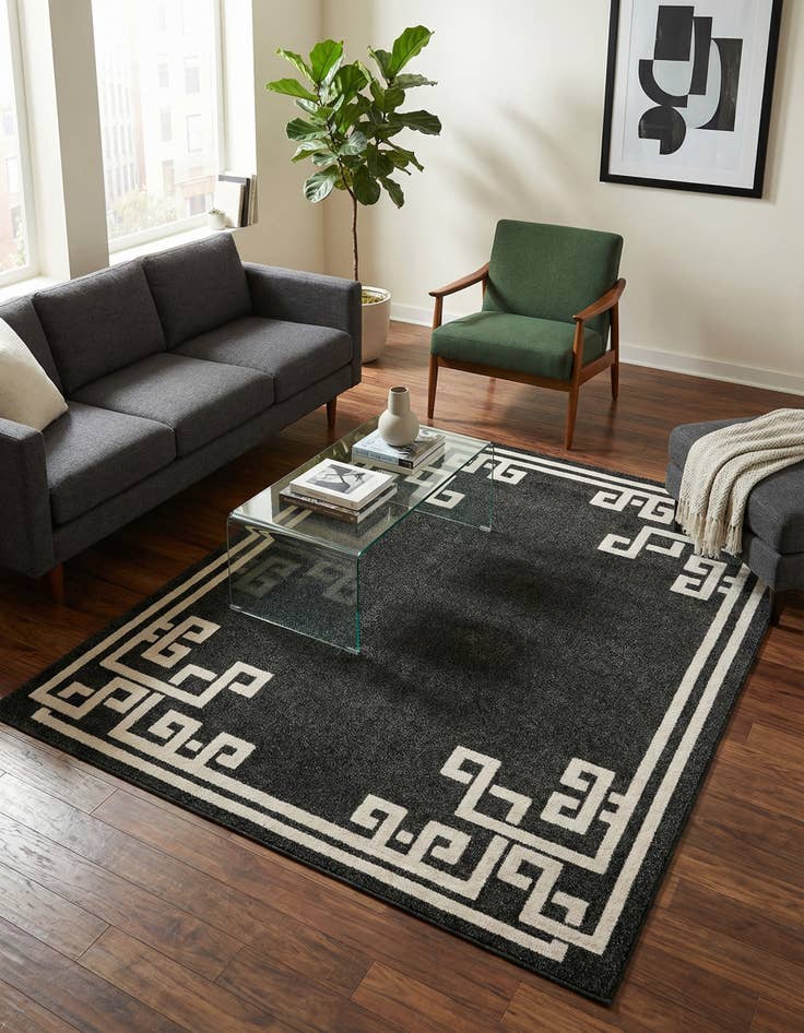 Detail image of 5' 3 x 8' Hera Rug