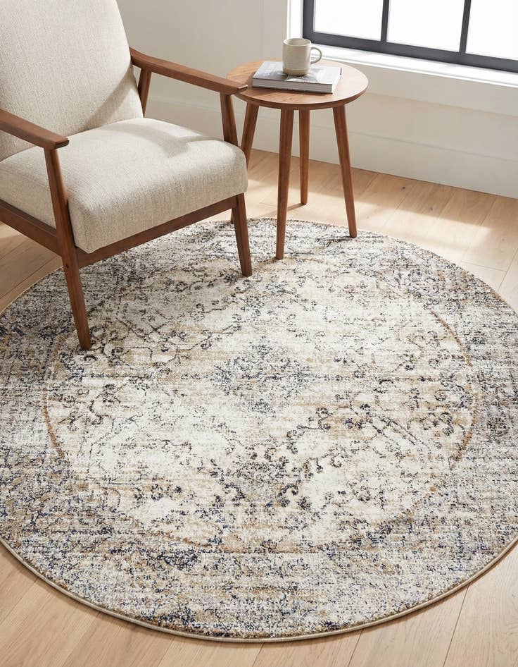 Detail image of 5' x 5' Lexington Round Rug