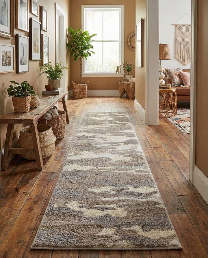 2' x 8' Sepia Runner Rug