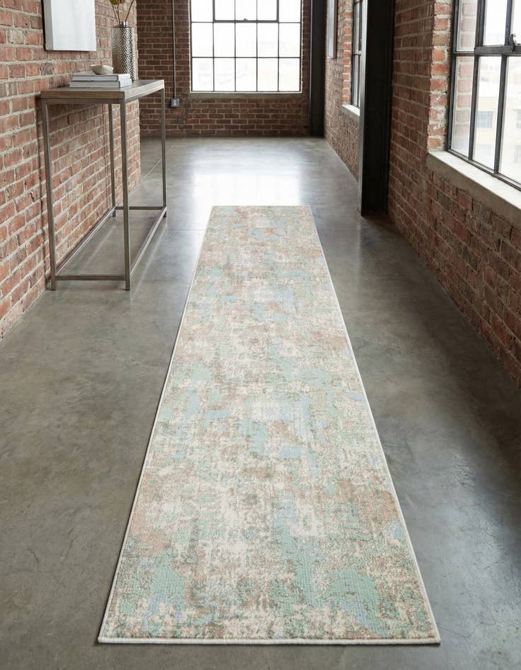 Detail image of  2' x 10' Lotus Runner Rug