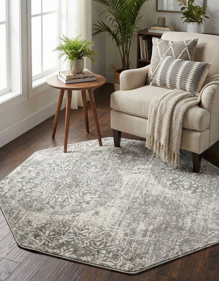 Detail image of  5' 3 x 5' 3 Monte Carlo Octagon Rug