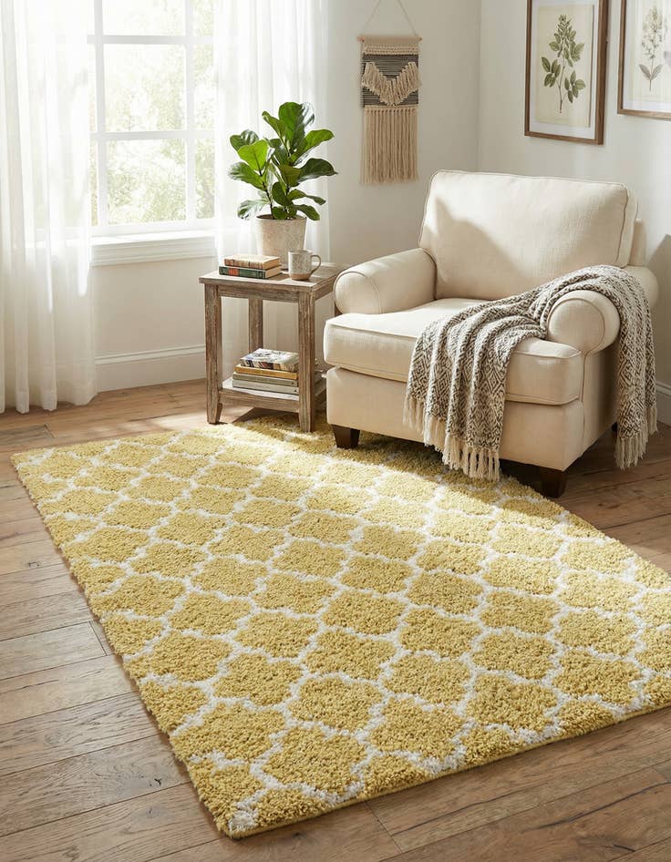 Detail image of 4' x 6' Marrakesh Shag Rug