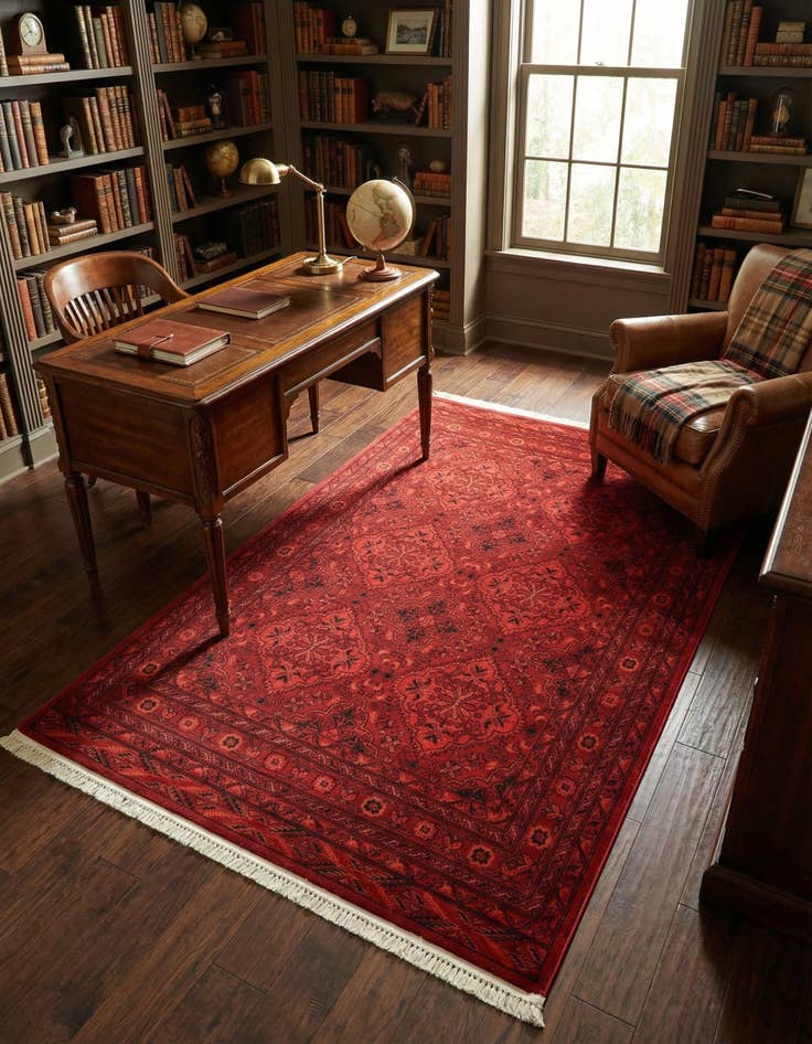 Detail image of 4' x 6' Bokhara Rug