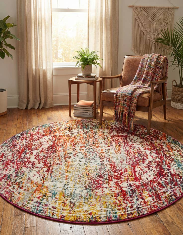 Detail image of 6' x 6' Arlington Round Rug