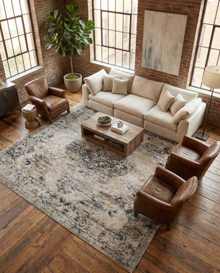 Detail image of 13' x 13' Oregon Square Rug