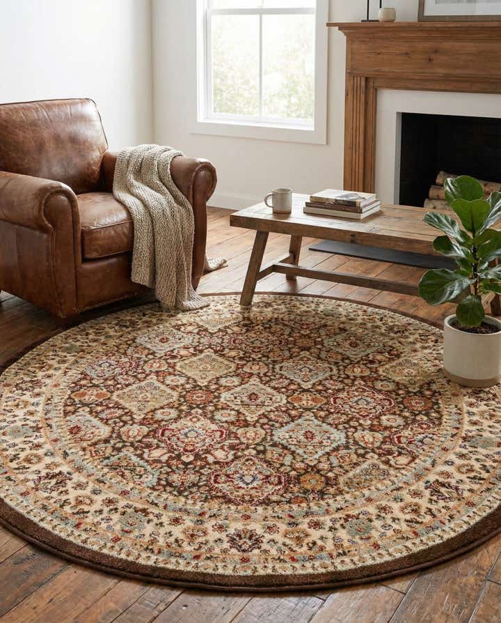 6' x 6' Aditi Round Rug