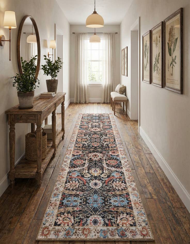 Detail image of 2' 7 x 12' Timeless Runner Rug