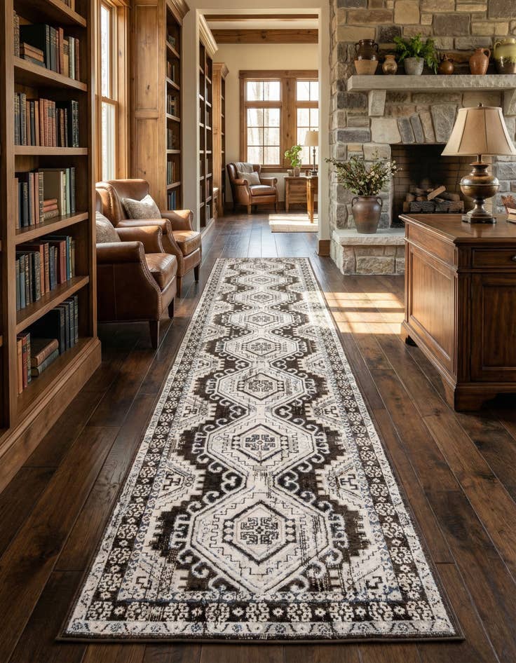 Detail image of 3' x 16' 5 Charlotte Runner Rug