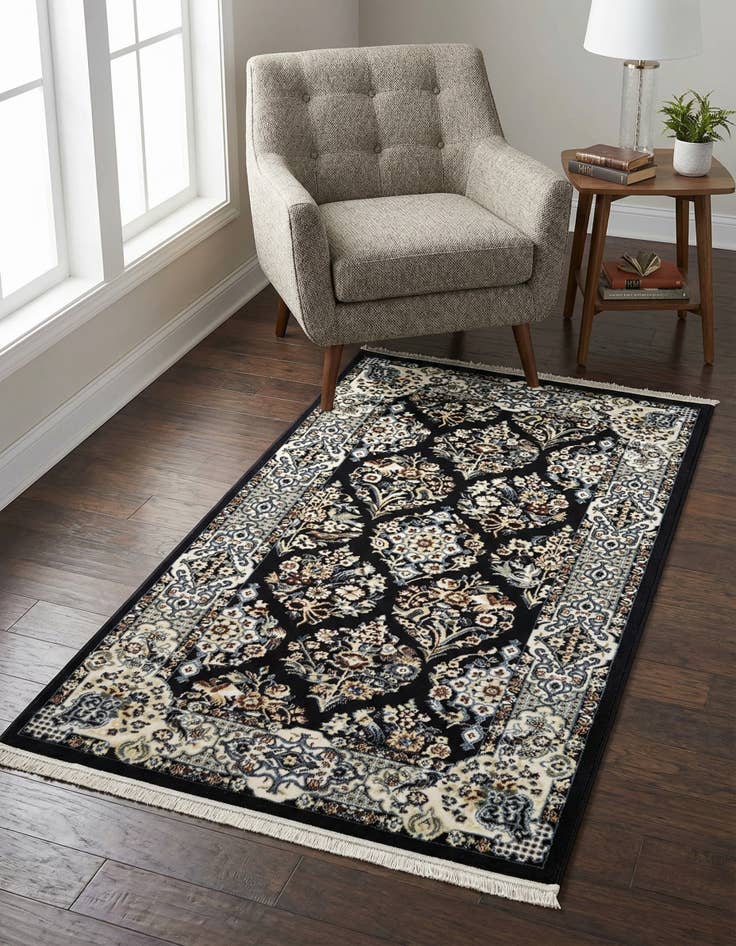 Detail image of 3' x 5' 3 Nain Design Rug