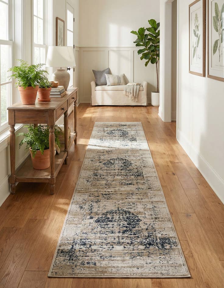 Detail image of 2' 7 x 12' Villa Runner Rug