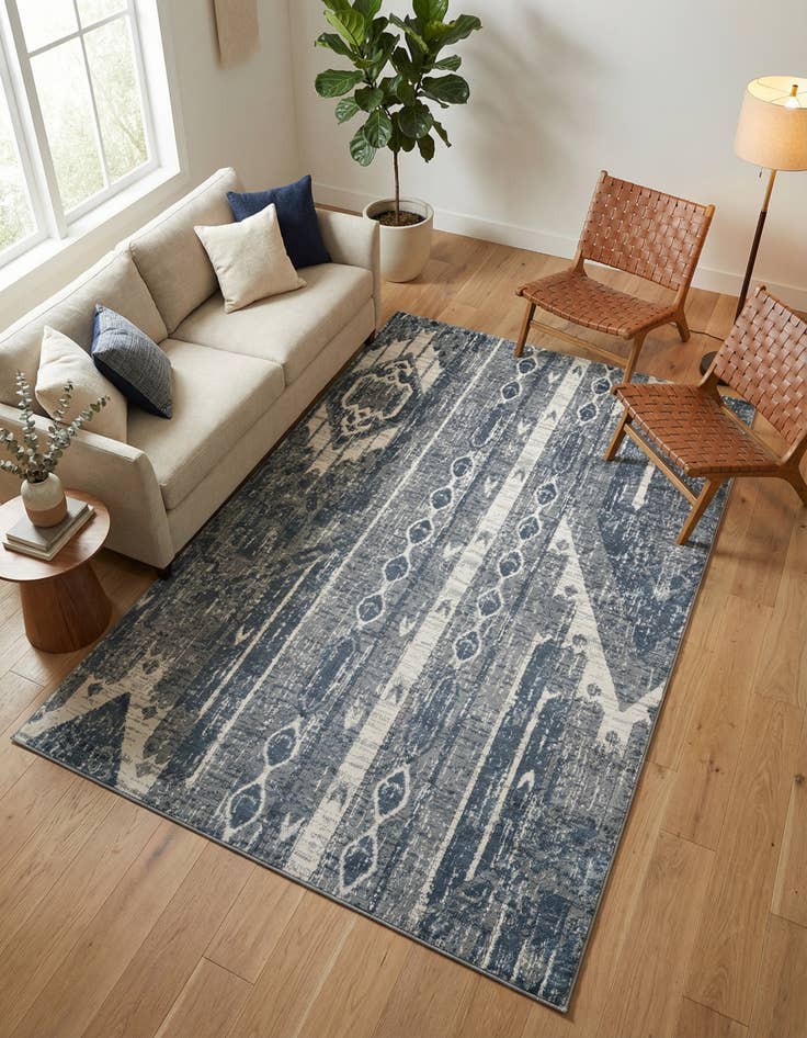 Detail image of 5' 3 x 8' Oregon Rug