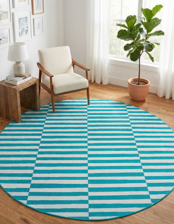 Detail image of 8' x 8' SoHo Round Rug