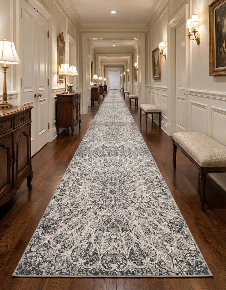 Detail image of 3' x 19' 8 Monaco Runner Rug