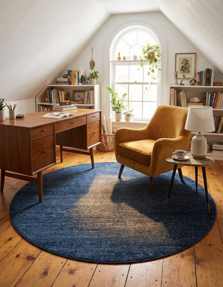 Detail image of 6' x 6' Angelica Round Rug