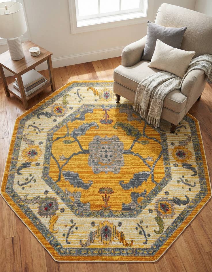 Detail image of 6' x 6' Paragon Octagon Rug