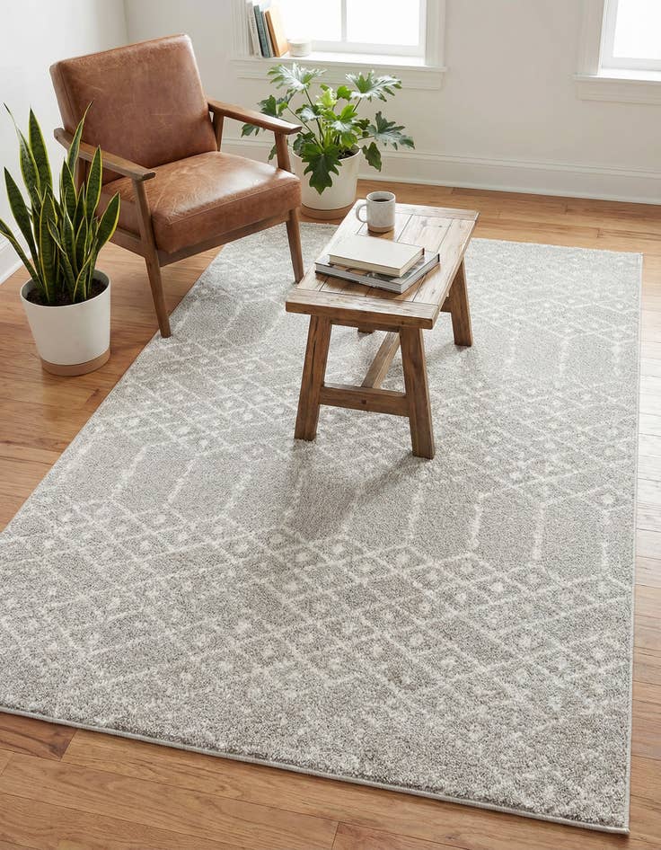 Detail image of 4' x 6' Paxon Trellis Rug