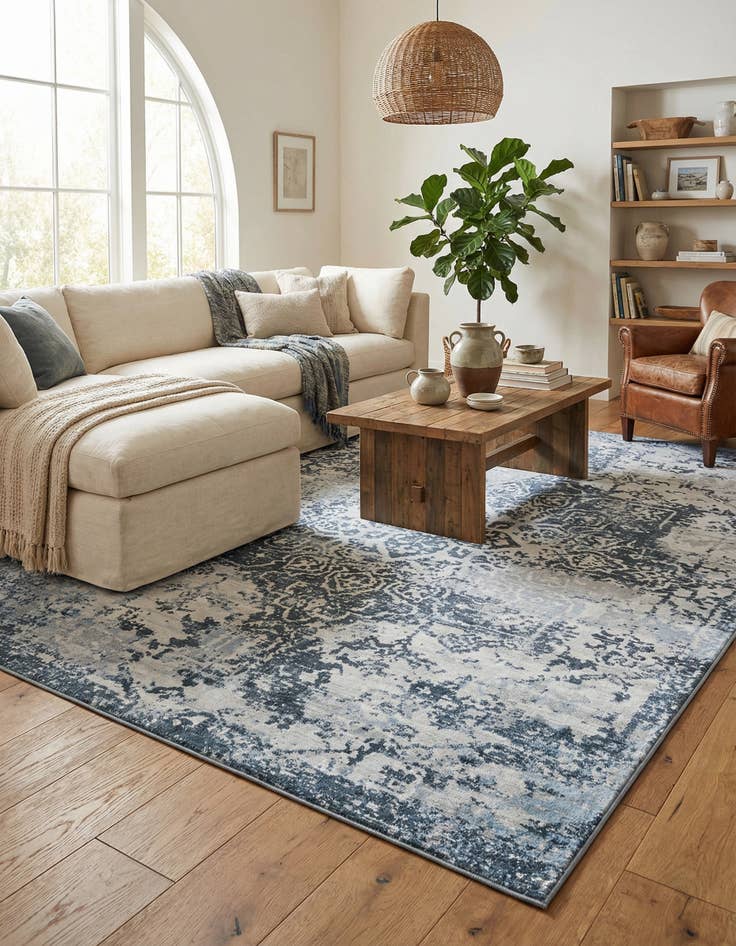 Detail image of 9' x 12' Kamala Washable Rug