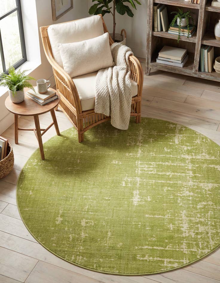 Detail image of  6' 1 x 6' 1 Valencia Round Rug