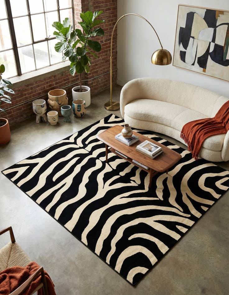 Detail image of 7' 10 x 7' 10 Savannah Square Rug