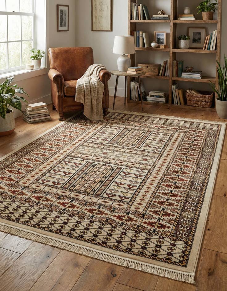 Detail image of  7' x 10' Bokhara Rug