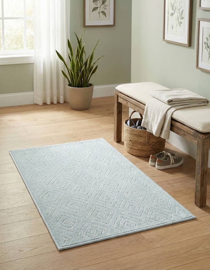 Detail image of 2' x 3' Washable Sabrina Soto Indoor / Outdoor Rug