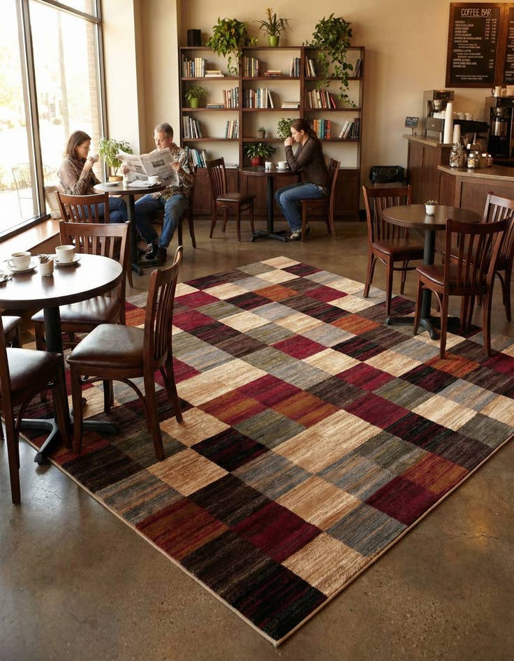 Detail image of 10' x 10' Cafe Square Rug