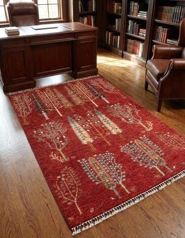 4' 1 x 6' Ariana Wool Rug